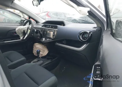 2016 Toyota Prius C Two from USA, damaged, VIN JTDKDTB37G1115897